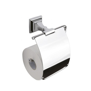 Держатель туалетной бумаги с крышкой Art & Max Zoe AM-G-6835 хром