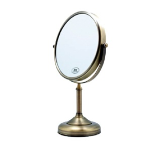 Зеркало косметическое настольное Fixsen Antik FX-61121A бронза
