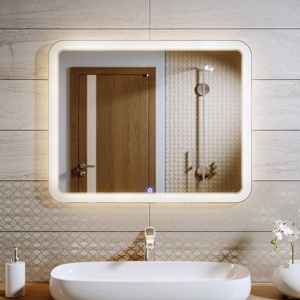 Зеркало для ванной с подсветкой 1000*800 мм Alavann Vanda Lux 100