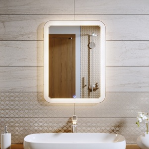 Зеркало для ванной с подсветкой 600*800 мм Alavann Vanda Lux 60
