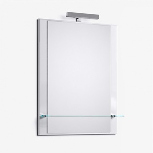 Зеркало для ванной с подсветкой 600*850 мм Alavann Эстель 60
