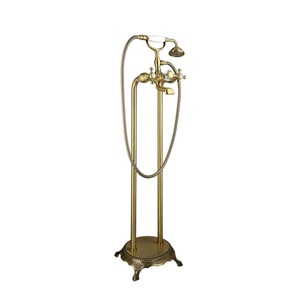 Смеситель для ванны напольный Timo Nelson 1900/02Y-CR античная бронза