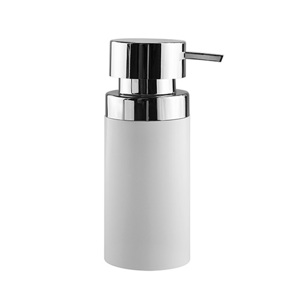 Дозатор для жидкого мыла настольный WasserKRAFT Berkel K-4999 хром/белый