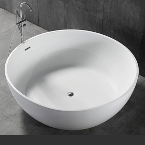 Акриловая отдельностоящая ванна 150*150 см Abber AB9279 белая