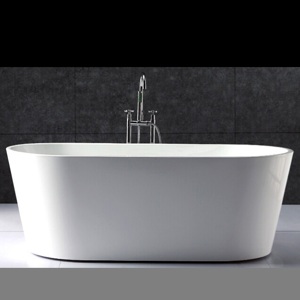 Акриловая отдельностоящая ванна 170*80 см Abber AB9209 белая