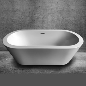 Акриловая отдельностоящая ванна 170*80 см Abber AB9213 белая