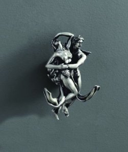 Крючок двойной Art & Max Romantic AM-B-0812-T серебро