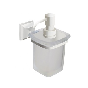 Дозатор для жидкого мыла настенный Art & Max Zoe AM-G-6832D-Bi белый