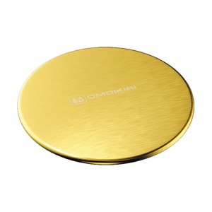 Декоративный элемент для корзиночного вентиля OMOIKIRI DEC LG 4957090 светлое золото