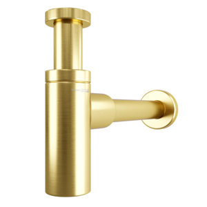 Сифон для раковины WasserKRAFT A170 матовое золото