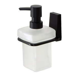 Дозатор для жидкого мыла WasserKRAFT Abens K-3299 чёрный матовый