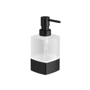 Дозатор для жидкого мыла настольный Langberger Vico Black Edition 11323A-BP чёрный матовый