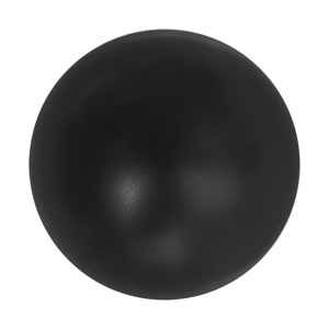Накладка на слив для раковины ABBER AC0014MB чёрная матовая, керамика