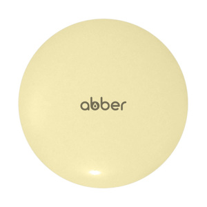 Накладка на слив для раковины ABBER AC0014MY жёлтая матовая, керамика