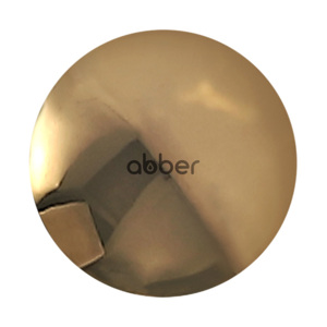 Накладка на слив для раковины ABBER AC0014GG золото глянцевое, керамика