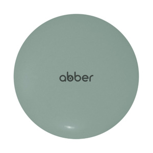 Накладка на слив для раковины ABBER AC0014MCG светло-зелёная матовая, керамика