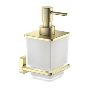 Дозатор жидкого мыла настенный SCHEIN Klimt 9238BG матовое золото
