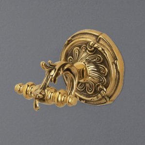 Крючок двойной ART & MAX Barocco AM-1784-Do-Ant античное золото