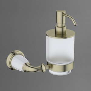Дозатор для жидкого мыла настенный Art & Max Bianchi AM-E-3698AW-Br бронза