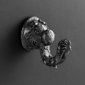 Крючок одинарный Art & Max Sculpture AM-B-0682-T серебро