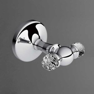 Крючок двойной Art & Max Antic Crystal AM-E-2686SJ-Cr хром