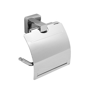 Держатель туалетной бумаги с крышкой WasserKRAFT Lippe K-6525 хром